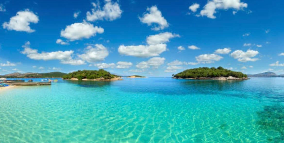 Vila Era Ksamil Esterno foto